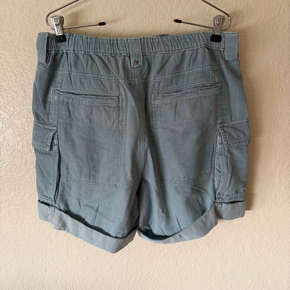 New Free People Frankie Washed Cargo Shorts size M - Picture 13 of 13